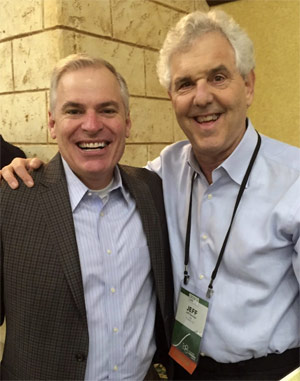 Jeff Dorman with Pat Lencioni, author of The Five Dysfunctions of a Team
